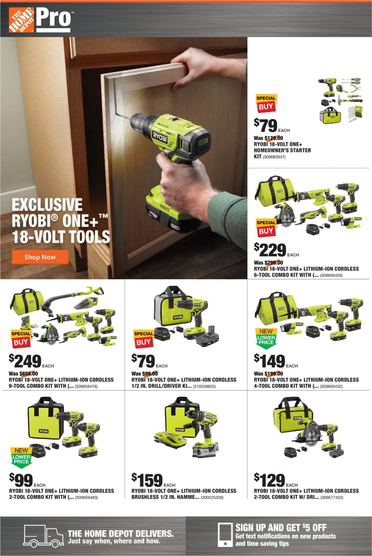 Catalogue Home Depot from 12/16/2019