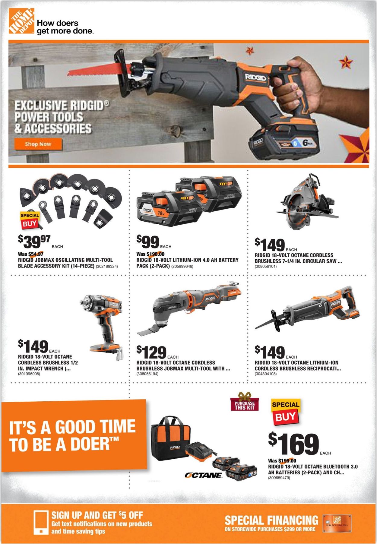 Catalogue Home Depot - Christmas Ad 2019 from 12/19/2019