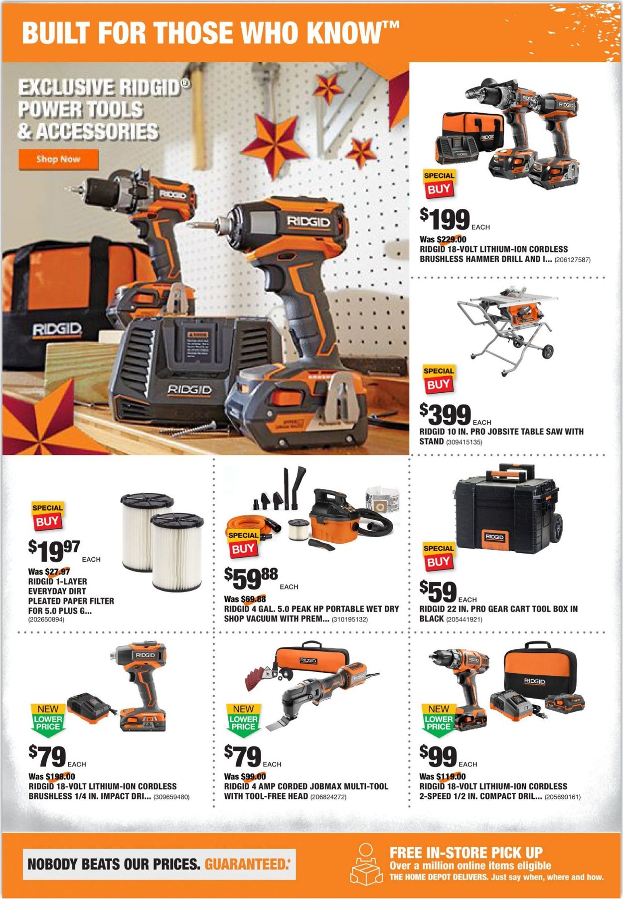 Catalogue Home Depot - Christmas Ad 2019 from 12/19/2019