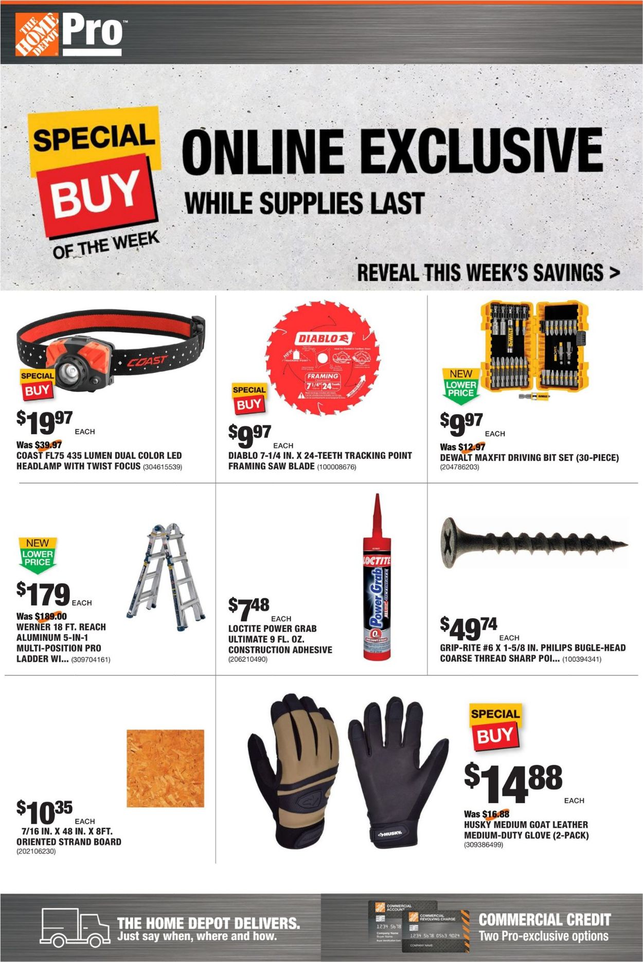 Catalogue Home Depot from 12/23/2019