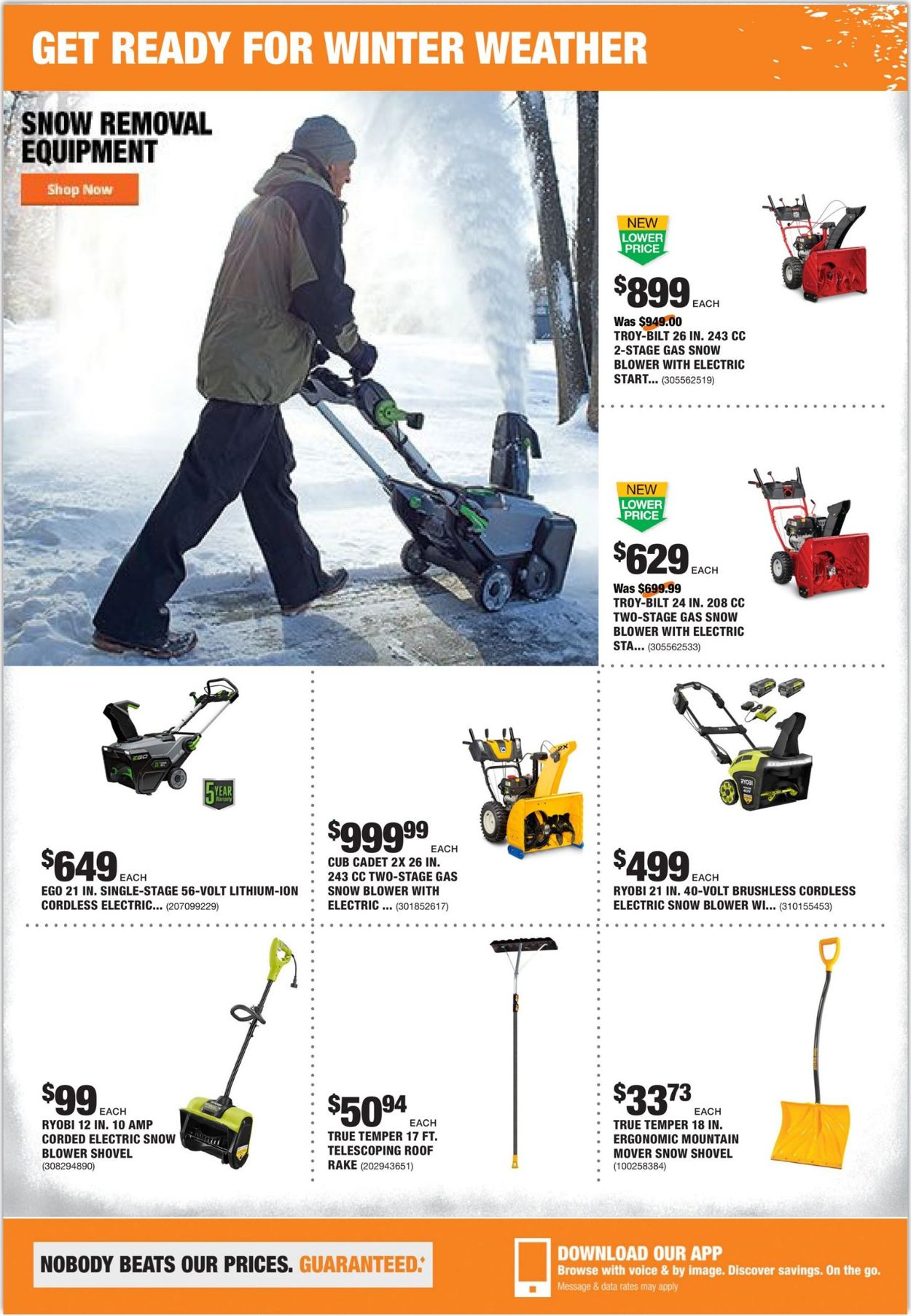 Catalogue Home Depot from 12/26/2019