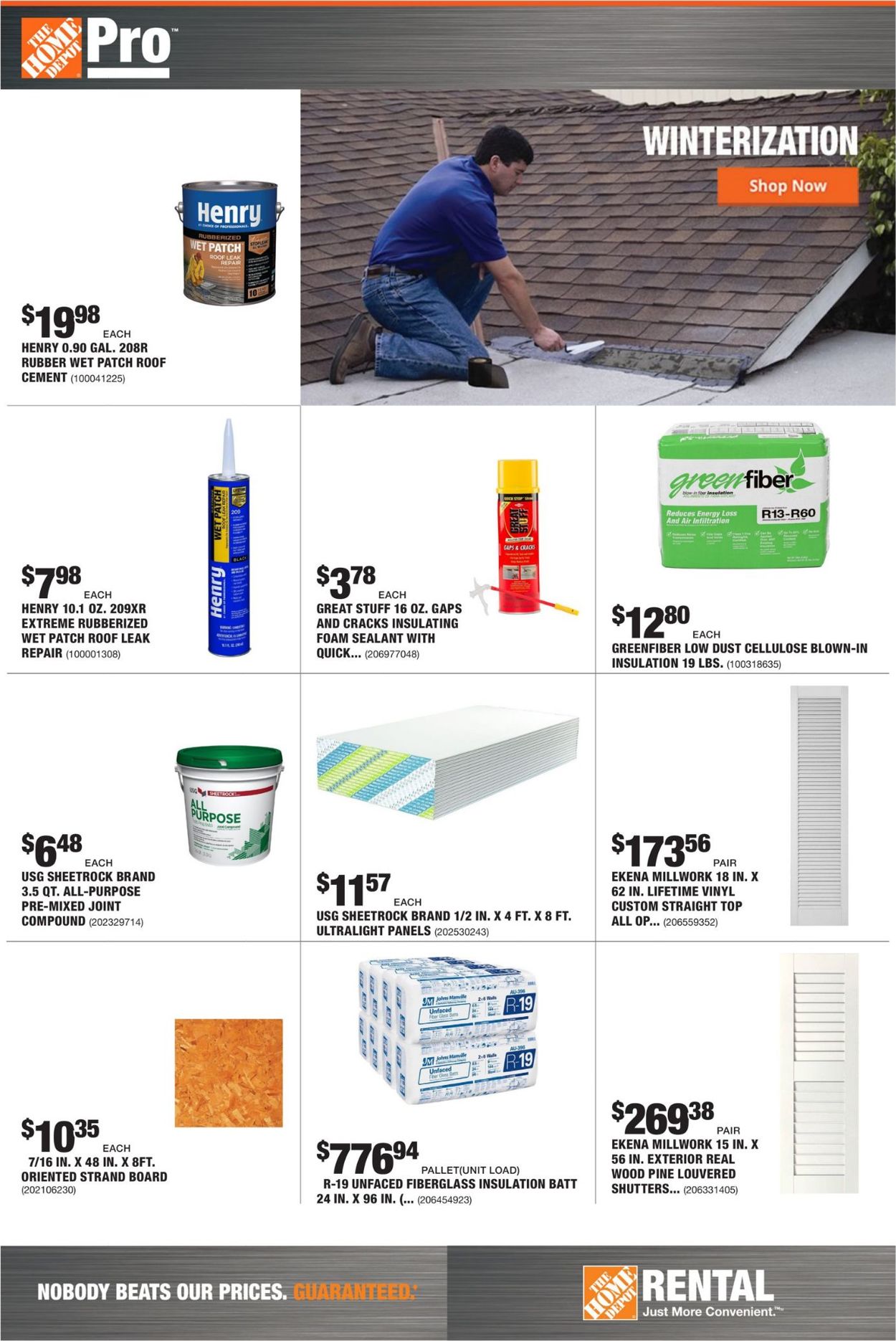 Catalogue Home Depot from 12/30/2019