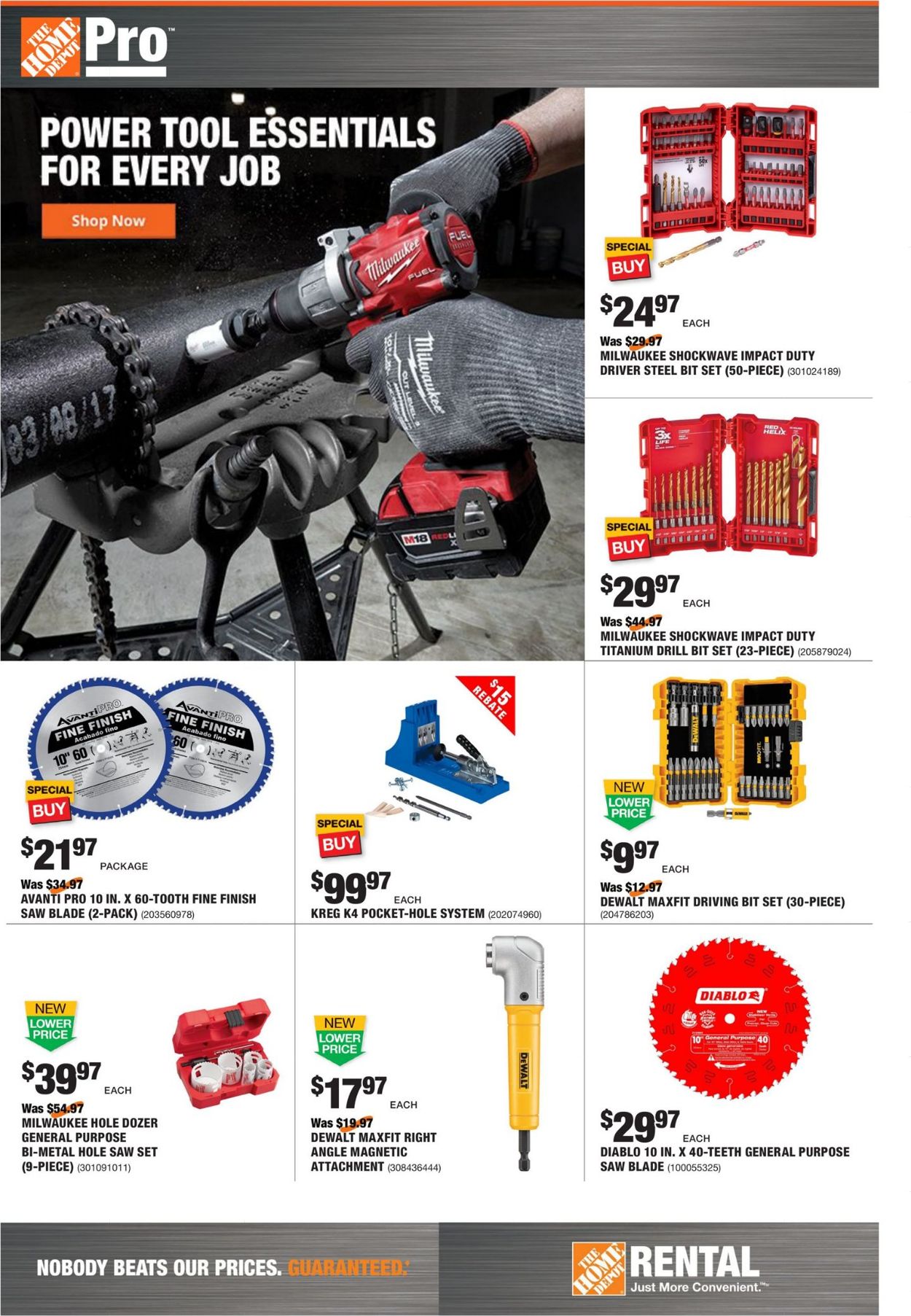 Catalogue Home Depot from 01/06/2020