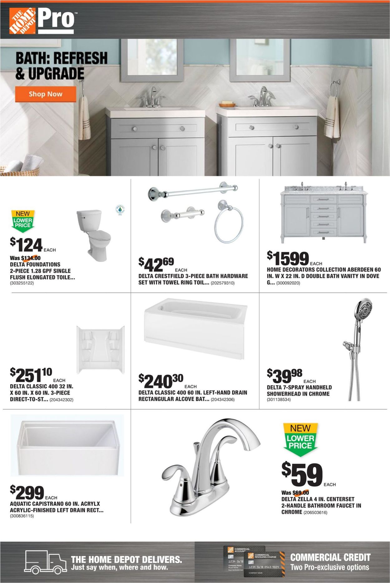 Catalogue Home Depot from 01/13/2020