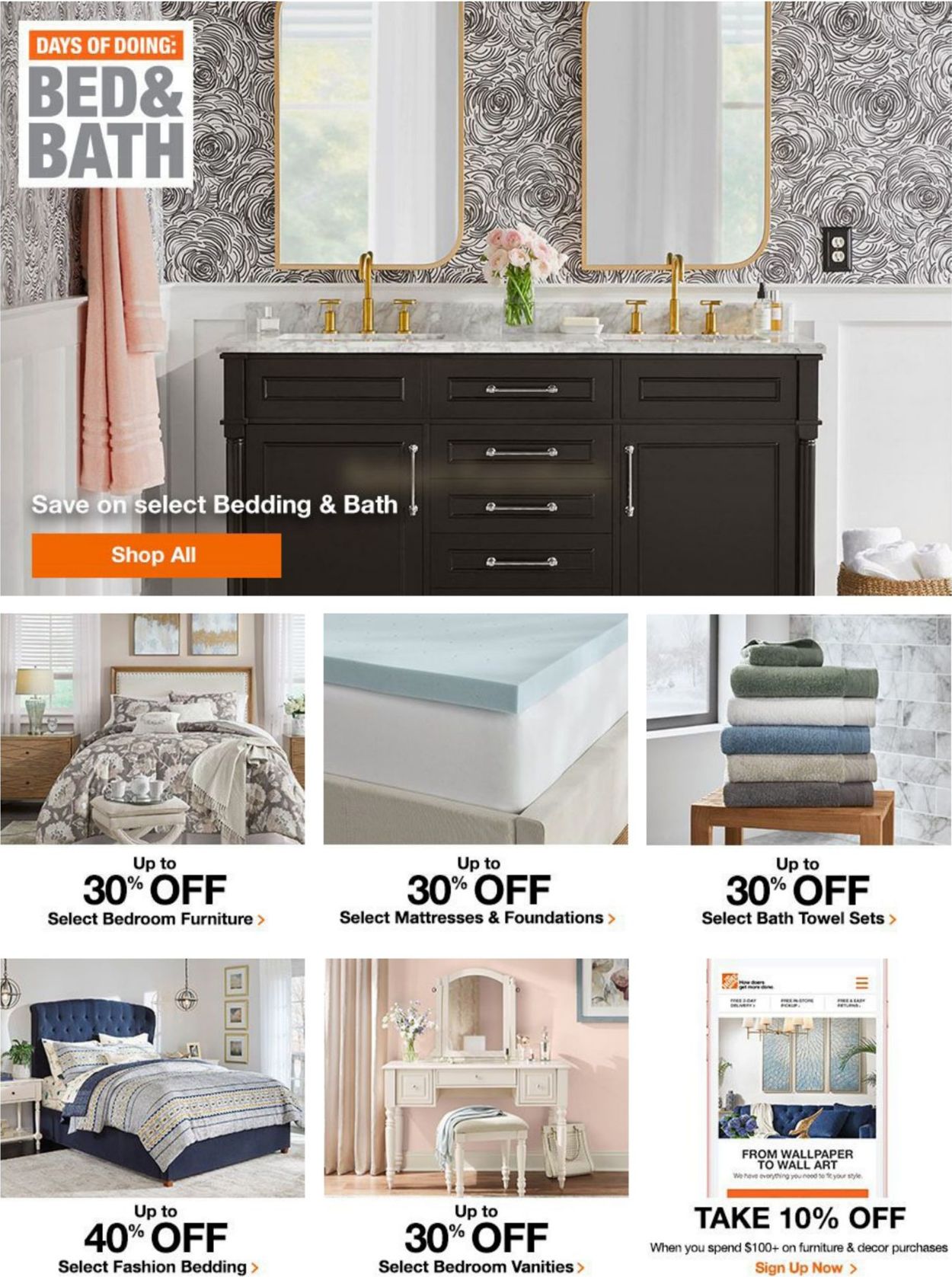 Catalogue Home Depot from 01/30/2020