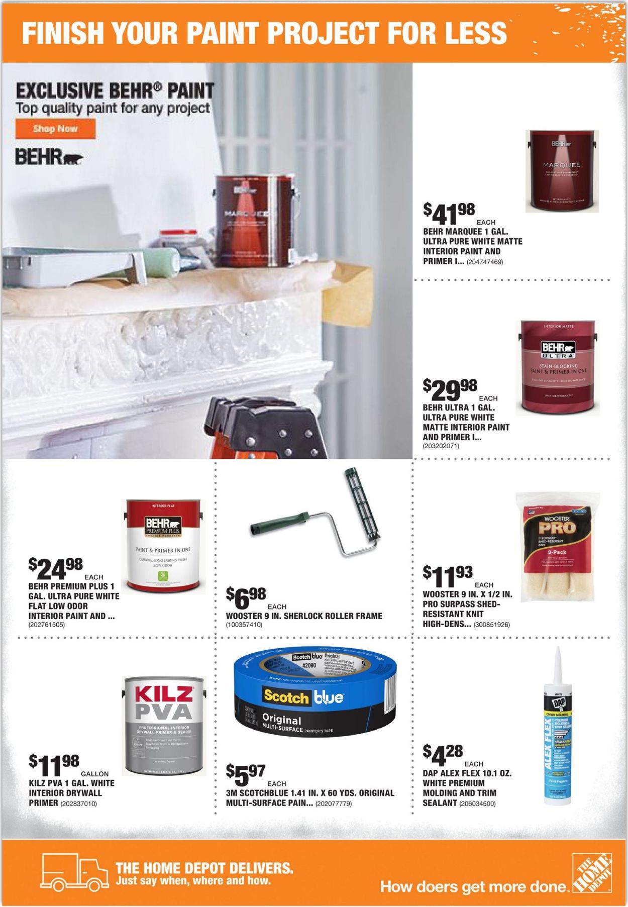 Catalogue Home Depot from 02/06/2020