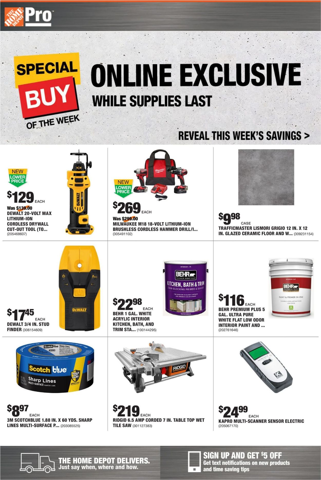 Catalogue Home Depot from 02/10/2020