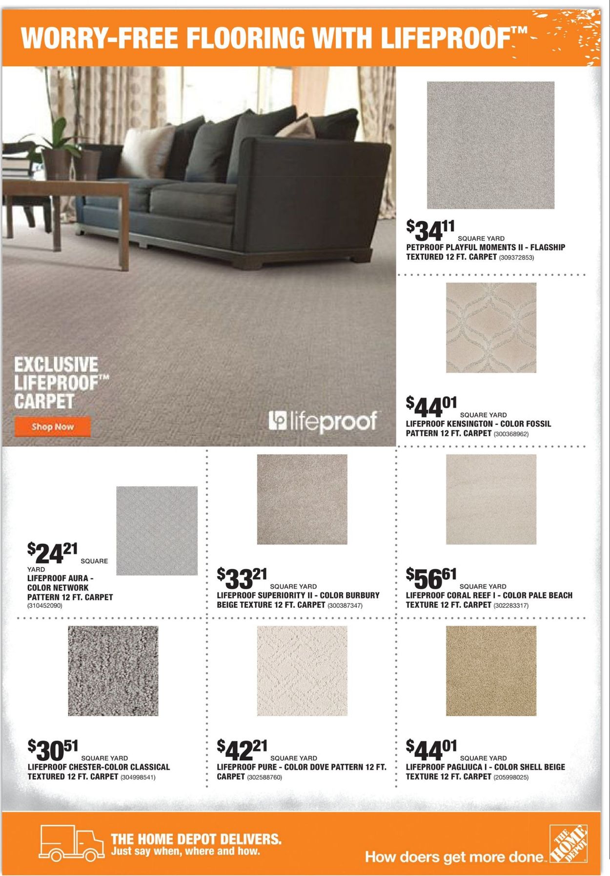 Catalogue Home Depot from 02/13/2020