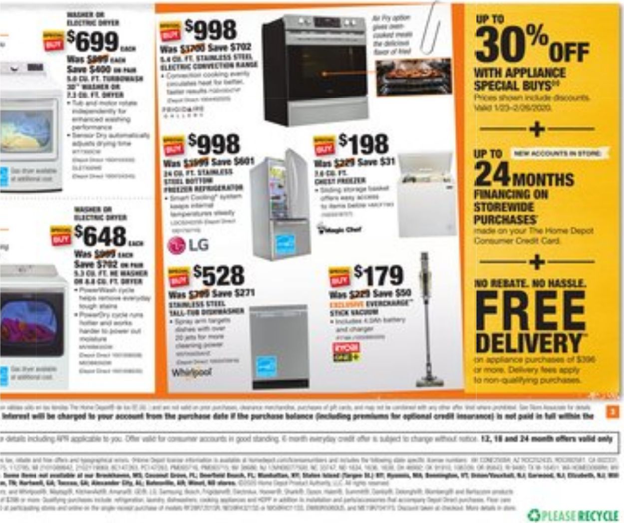 Catalogue Home Depot from 02/16/2020