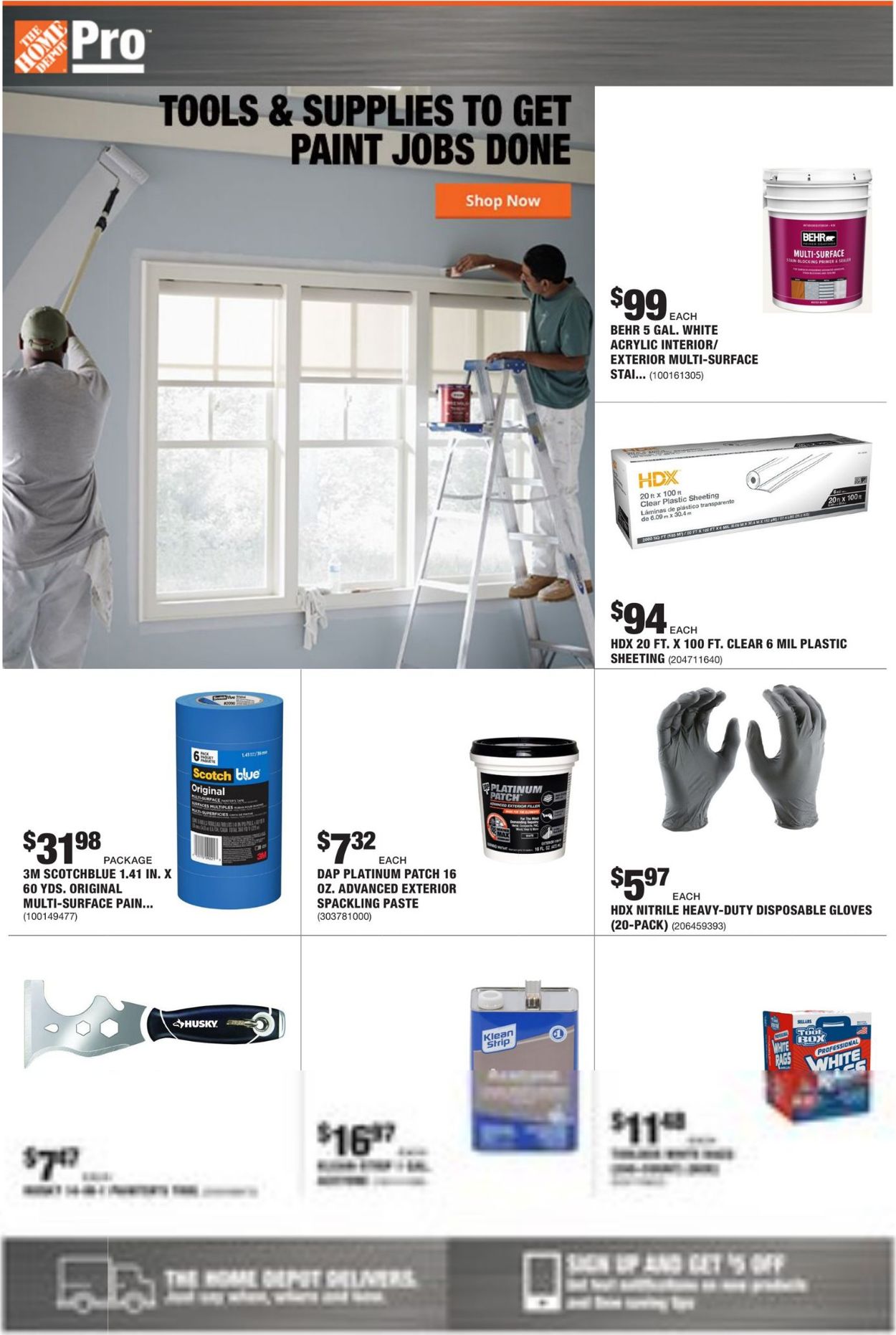 Catalogue Home Depot from 02/24/2020