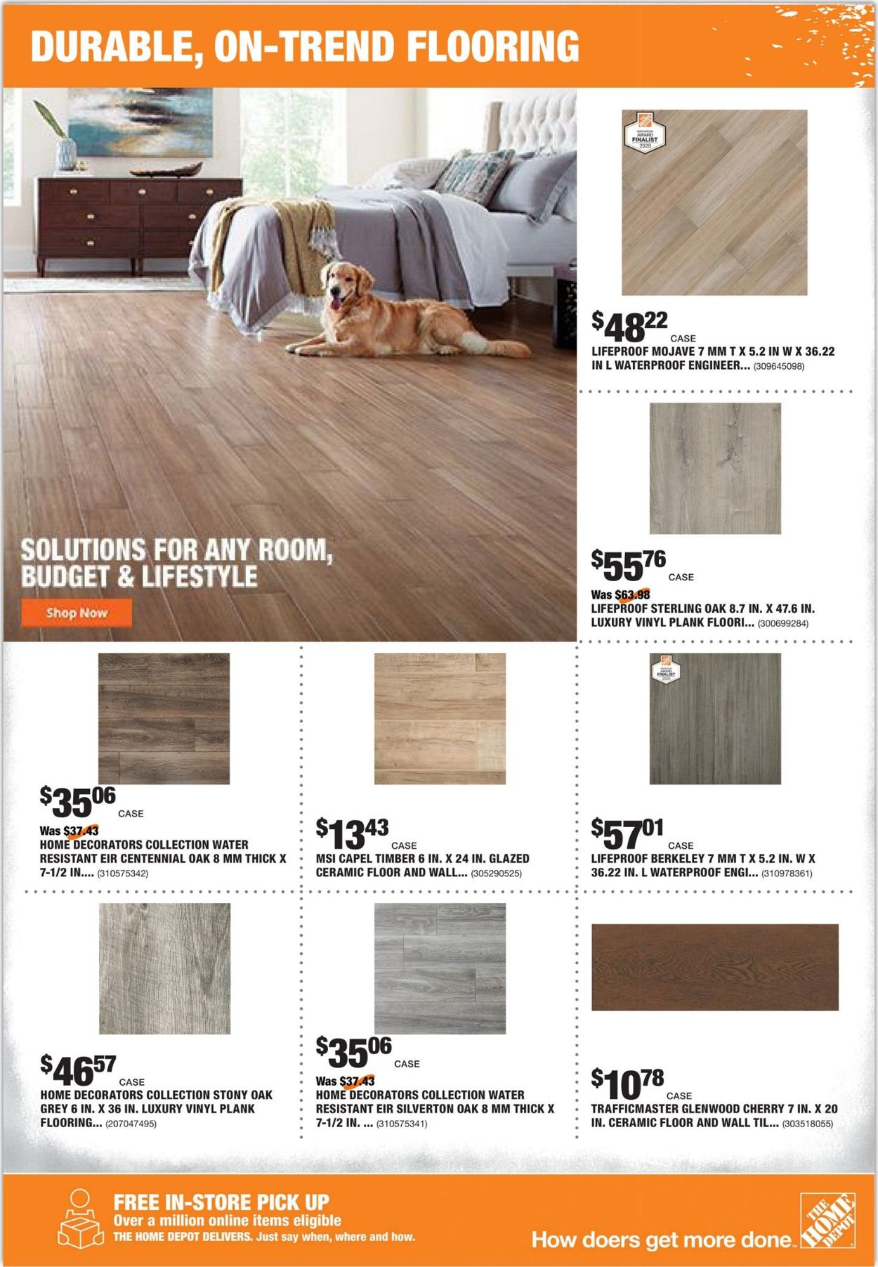 Catalogue Home Depot from 03/16/2020