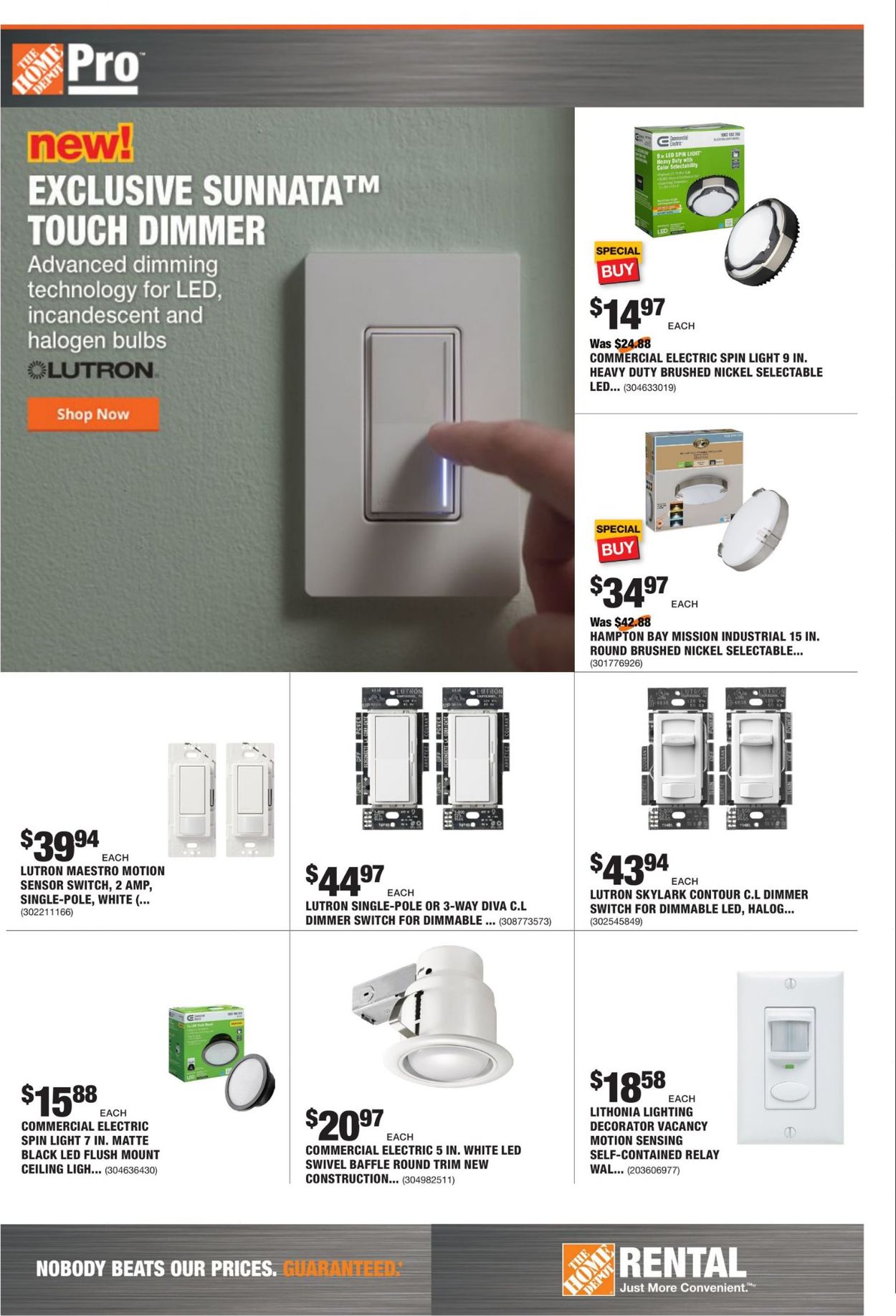 Catalogue Home Depot from 03/16/2020