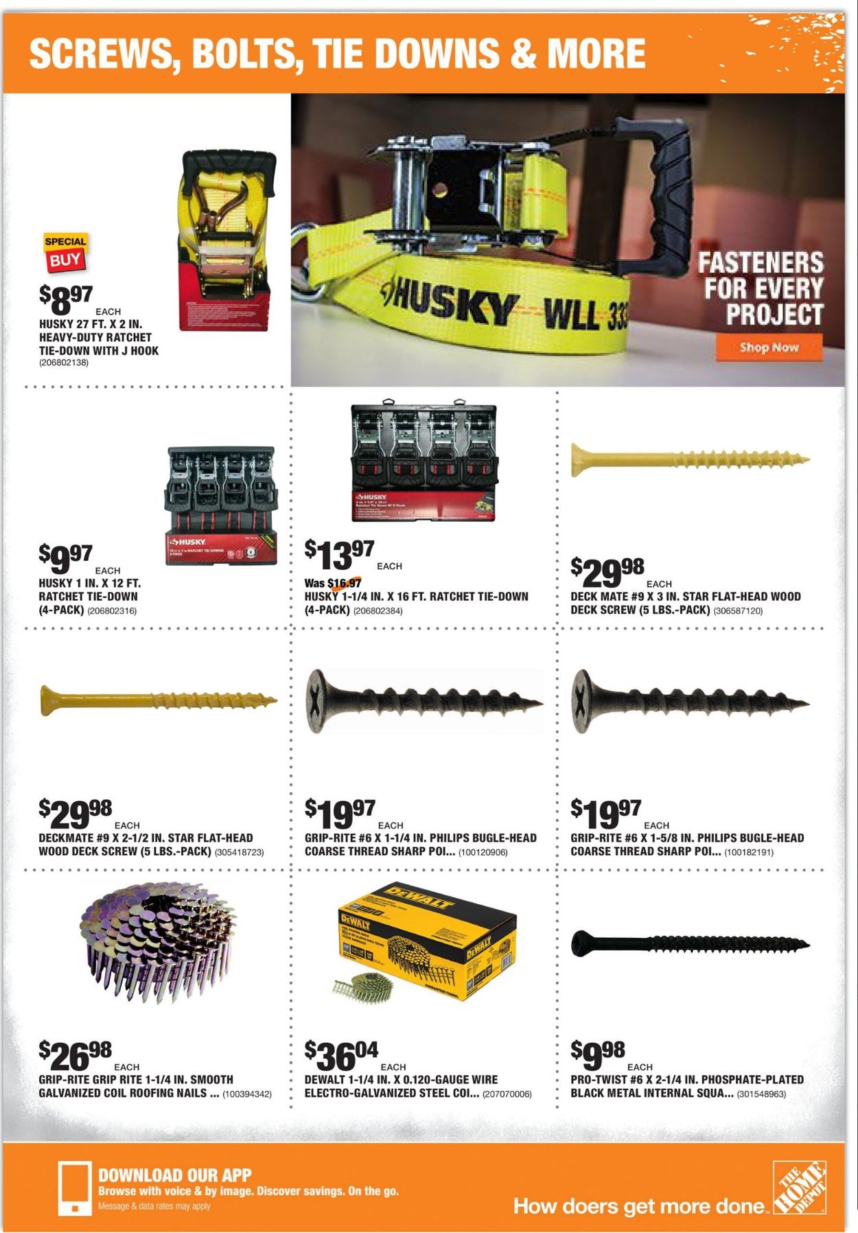 Catalogue Home Depot from 03/19/2020