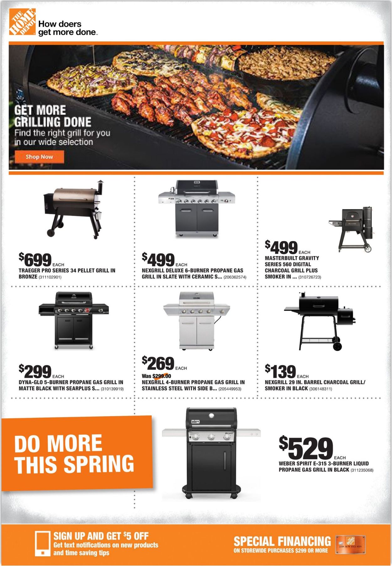 Catalogue Home Depot from 03/19/2020