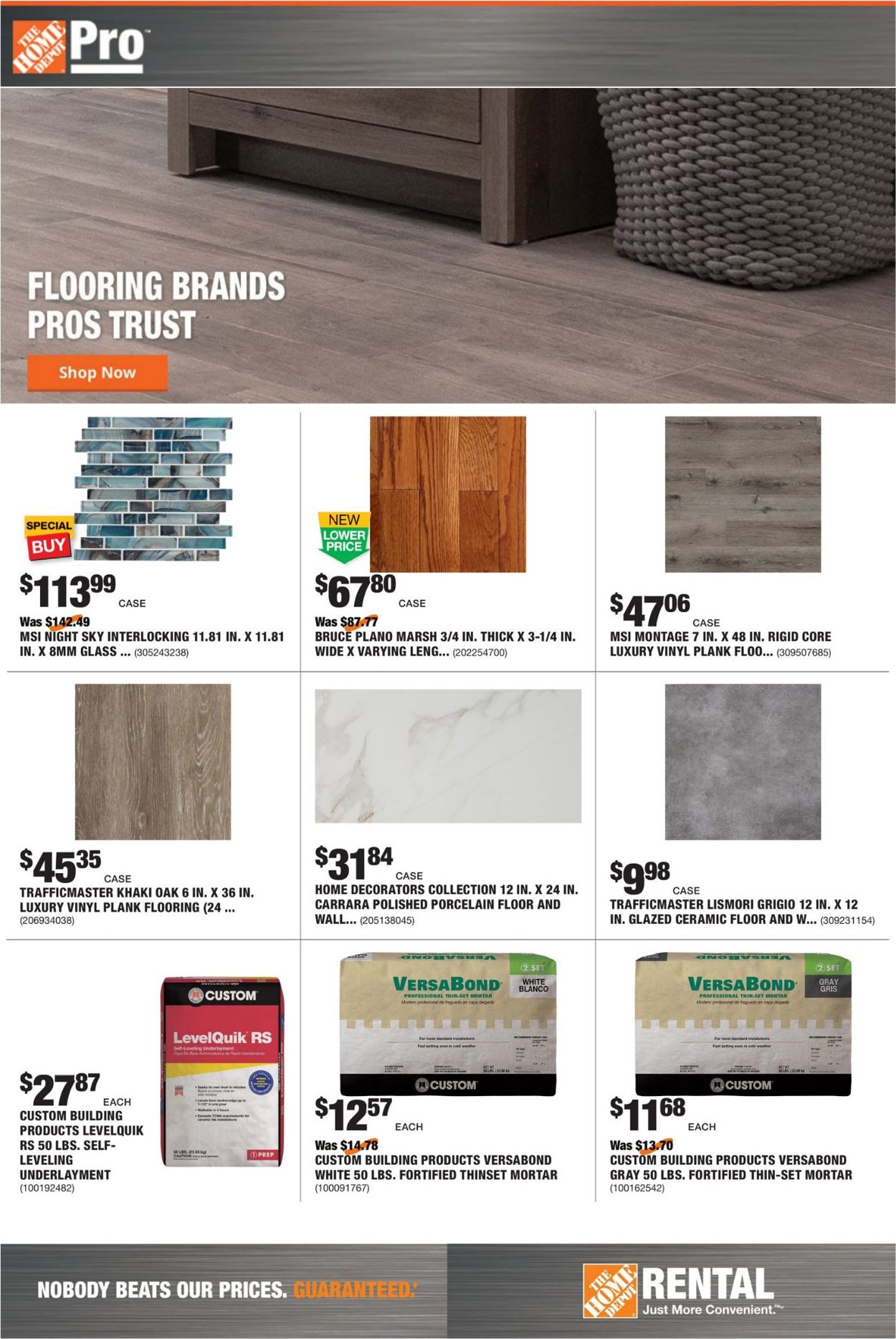 Catalogue Home Depot from 03/23/2020