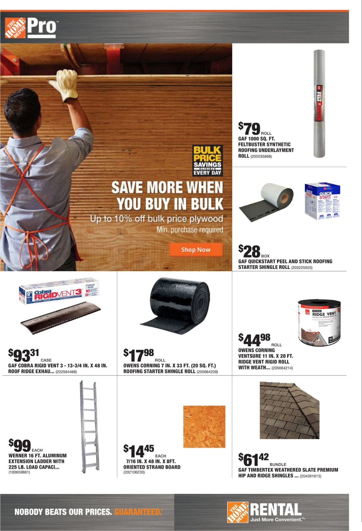 Catalogue Home Depot from 03/23/2020