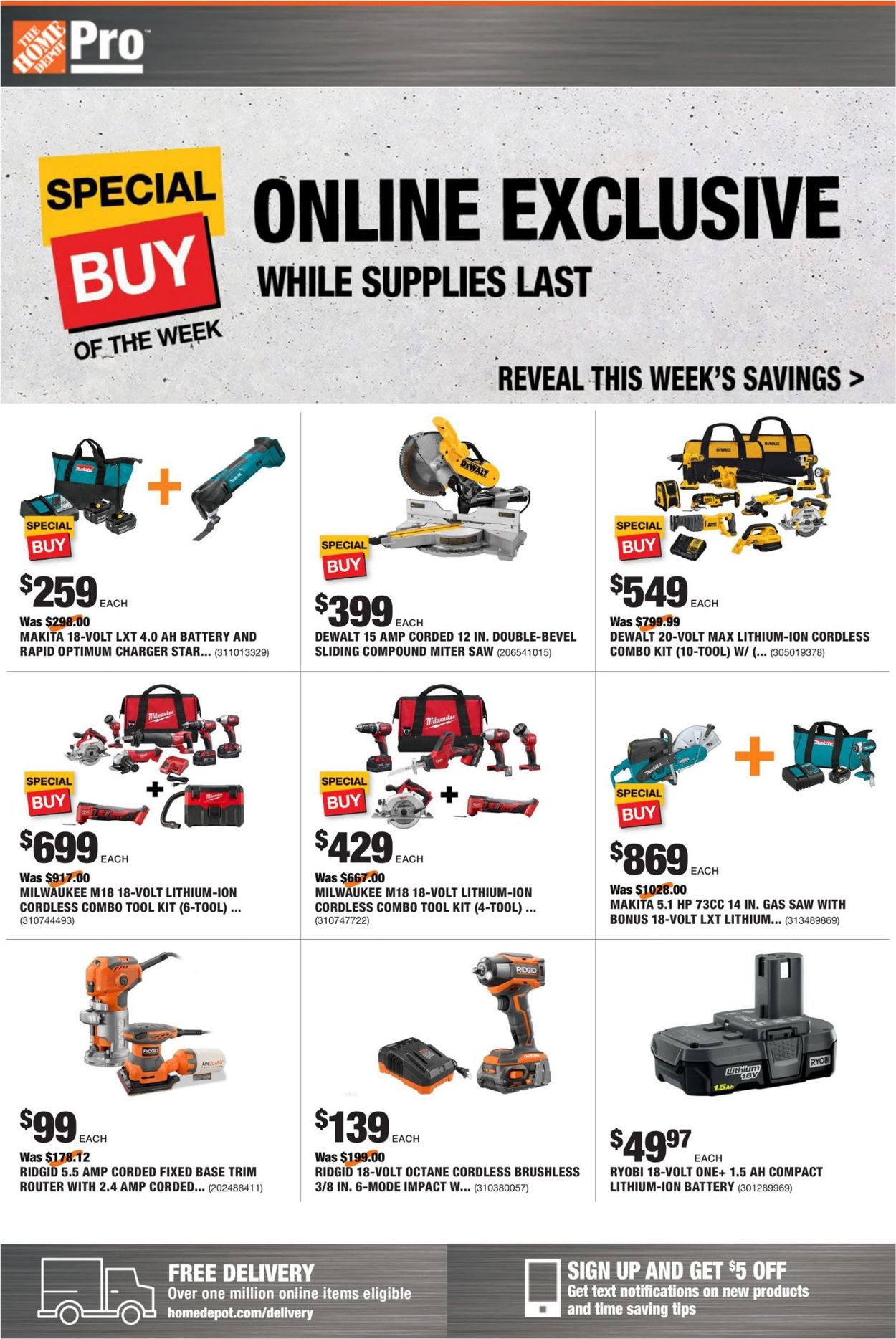 Catalogue Home Depot from 05/25/2020