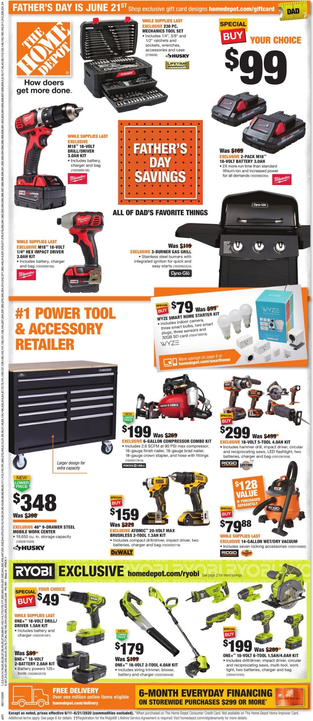 Home Depot Current weekly ad 06/11 06/21/2020