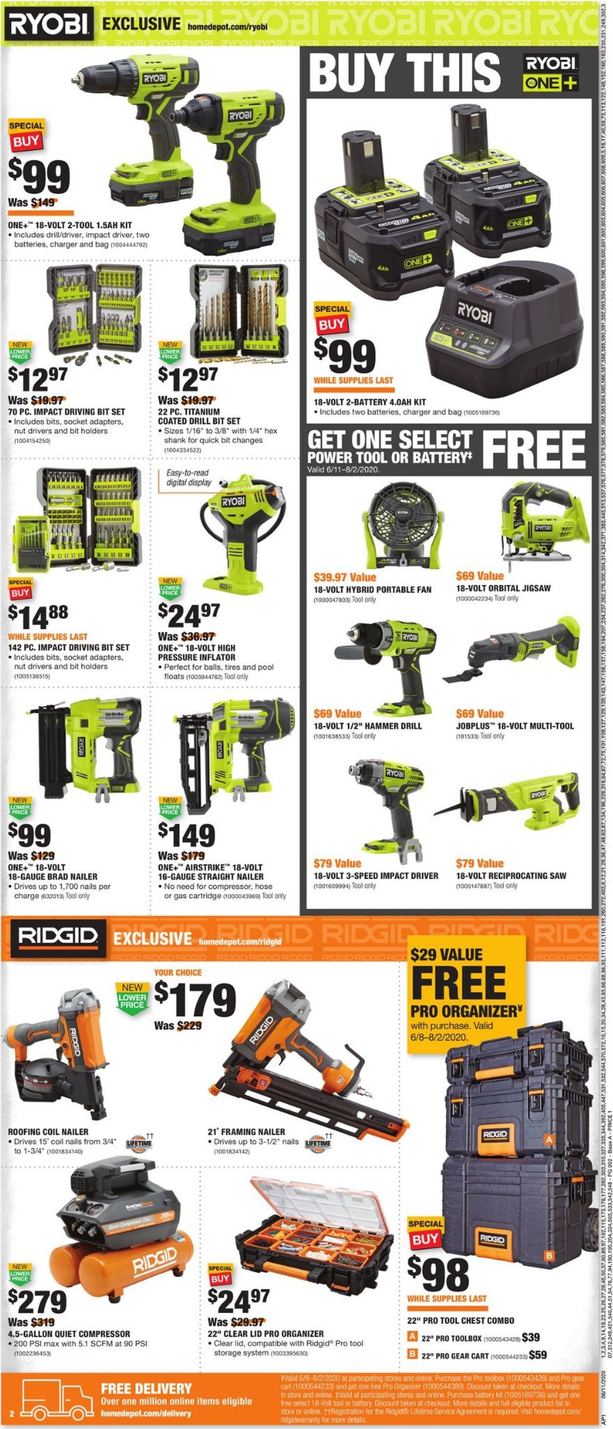 Catalogue Home Depot from 06/11/2020