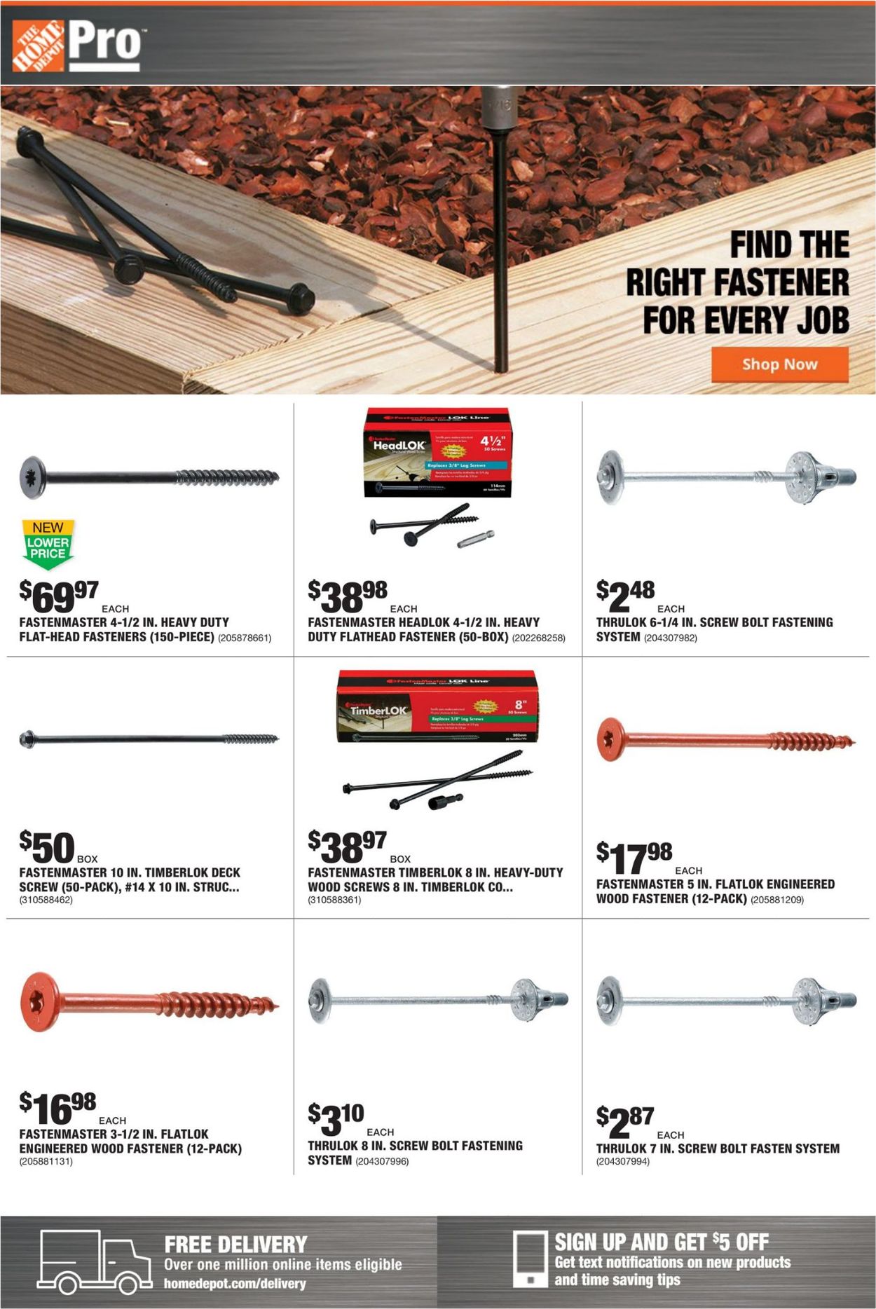 Catalogue Home Depot from 06/15/2020