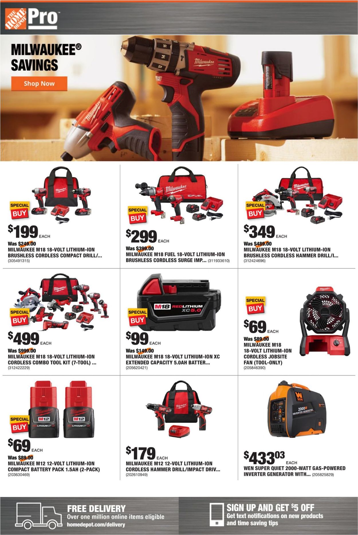 Catalogue Home Depot from 06/15/2020