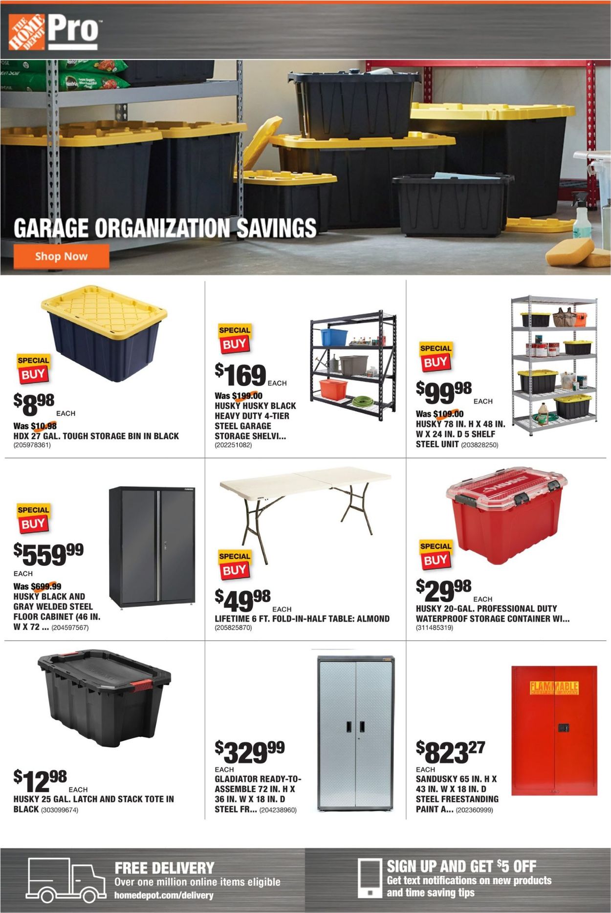 Catalogue Home Depot from 07/06/2020