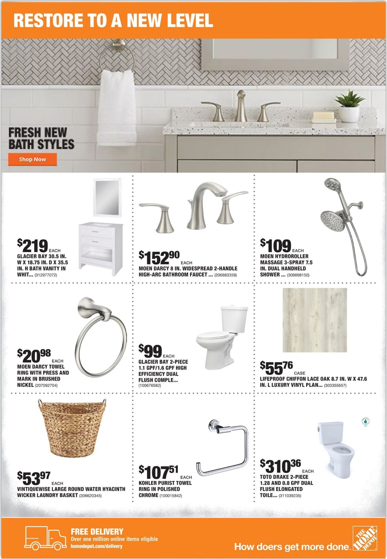 Catalogue Home Depot from 07/16/2020