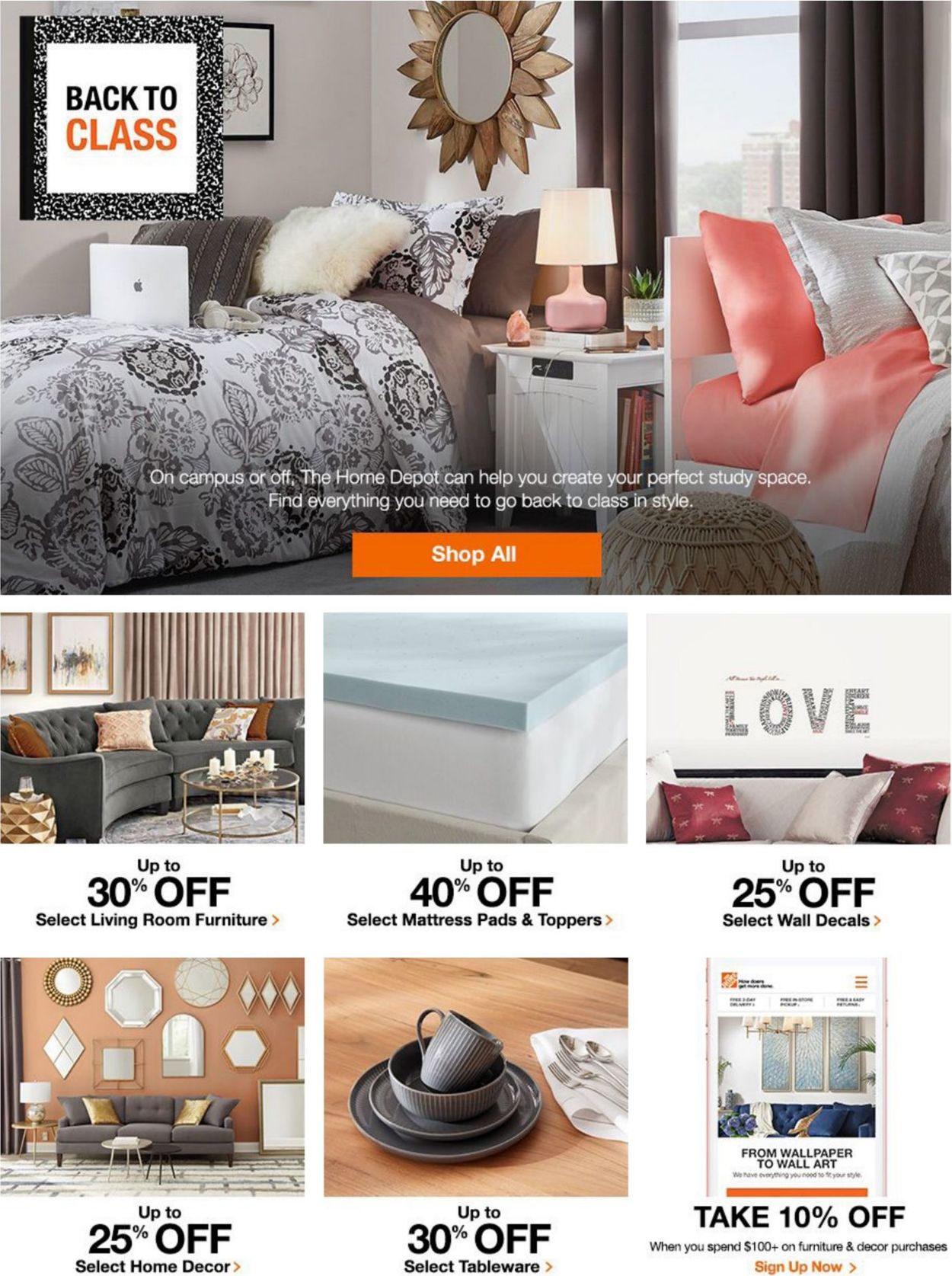 Catalogue Home Depot from 07/16/2020