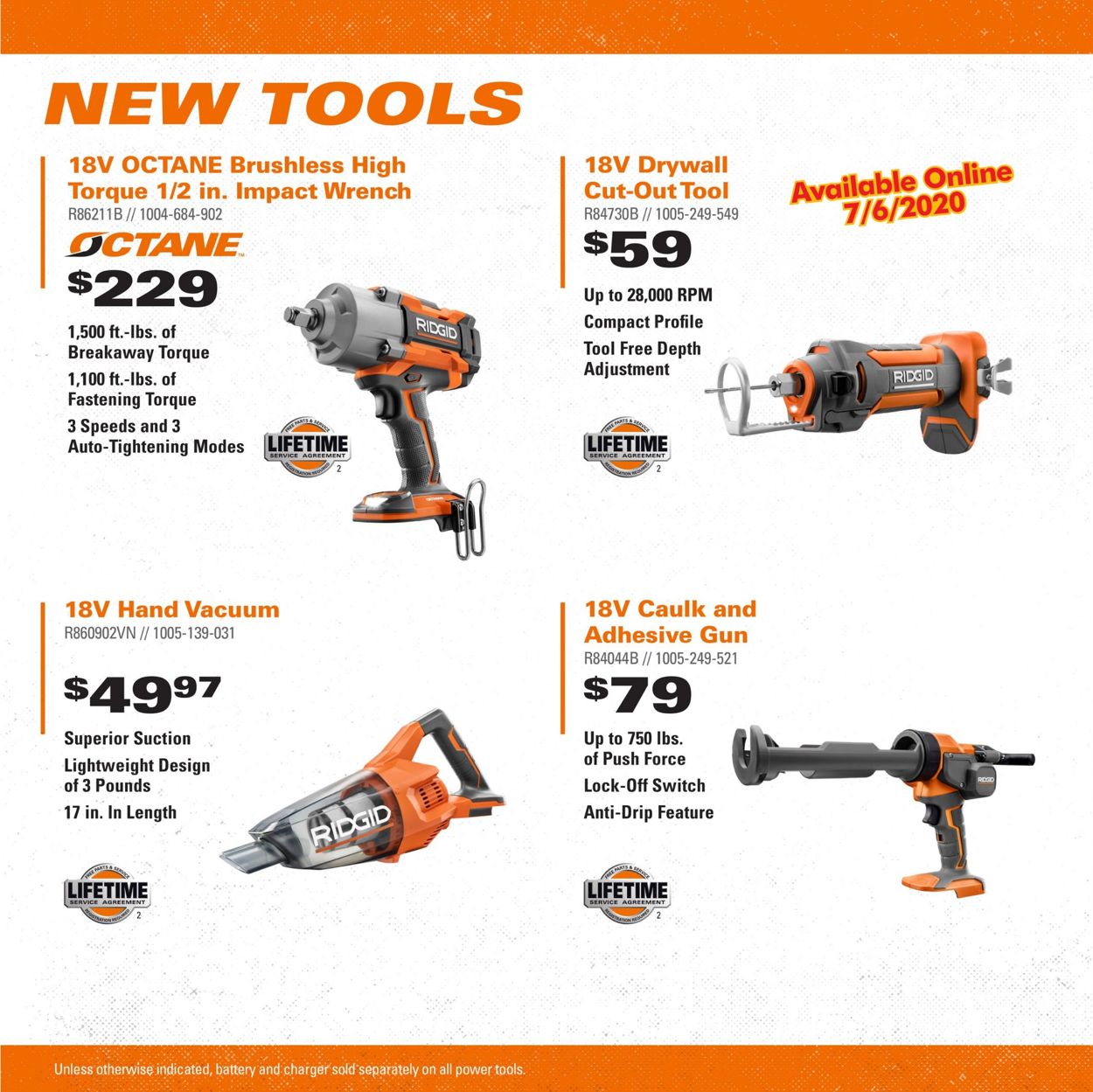 Catalogue Home Depot from 07/23/2020