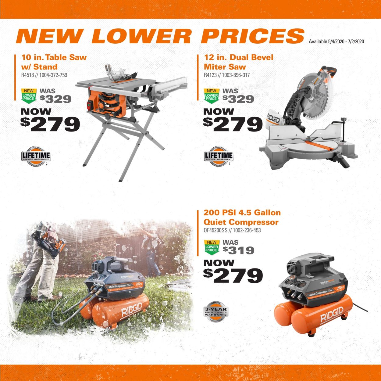 Catalogue Home Depot from 07/23/2020