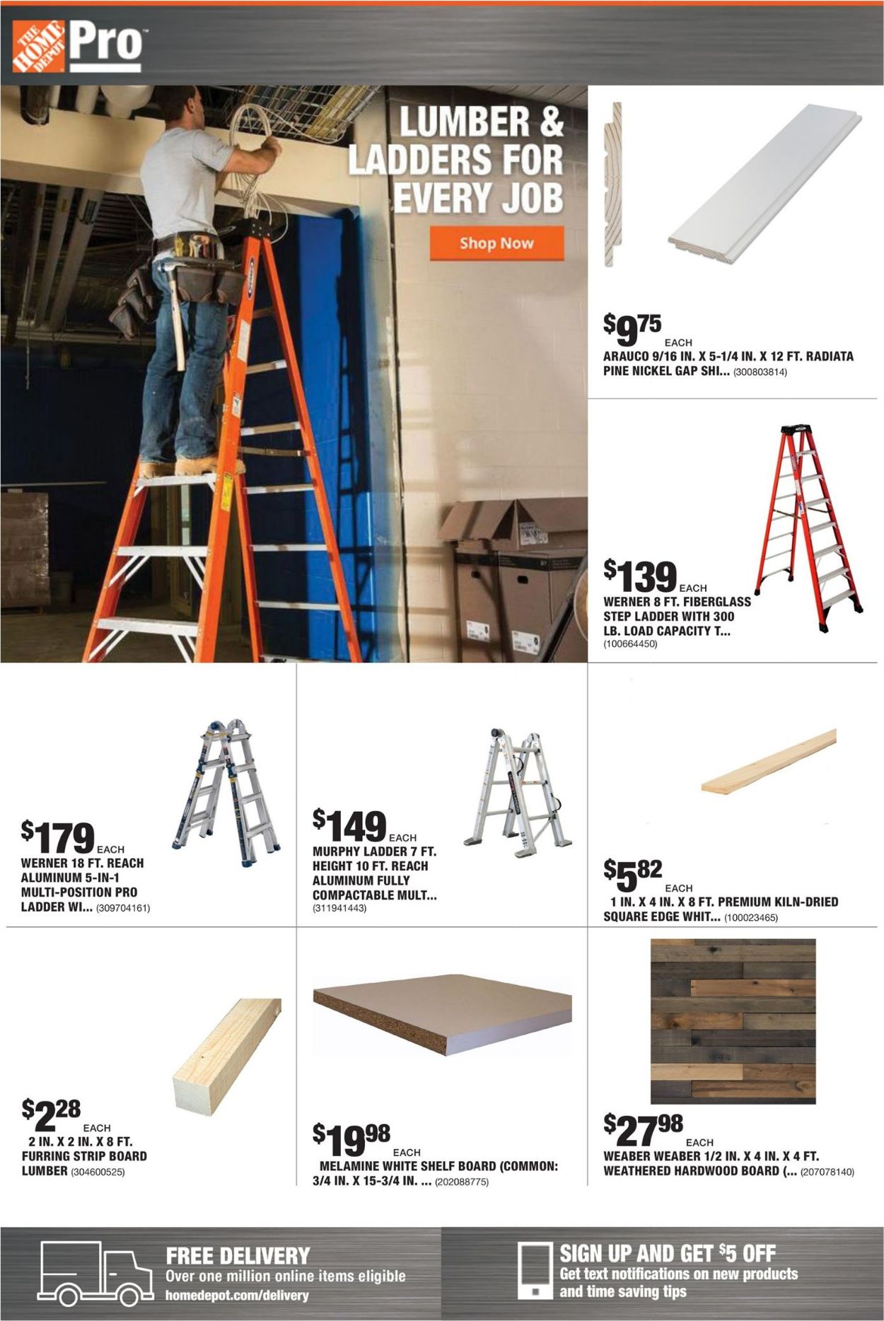 Catalogue Home Depot from 07/27/2020