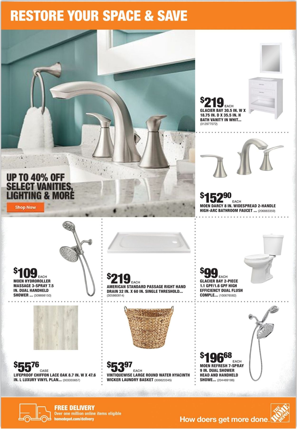 Catalogue Home Depot from 07/23/2020