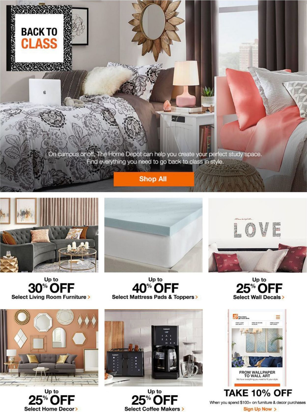 Catalogue Home Depot from 07/30/2020
