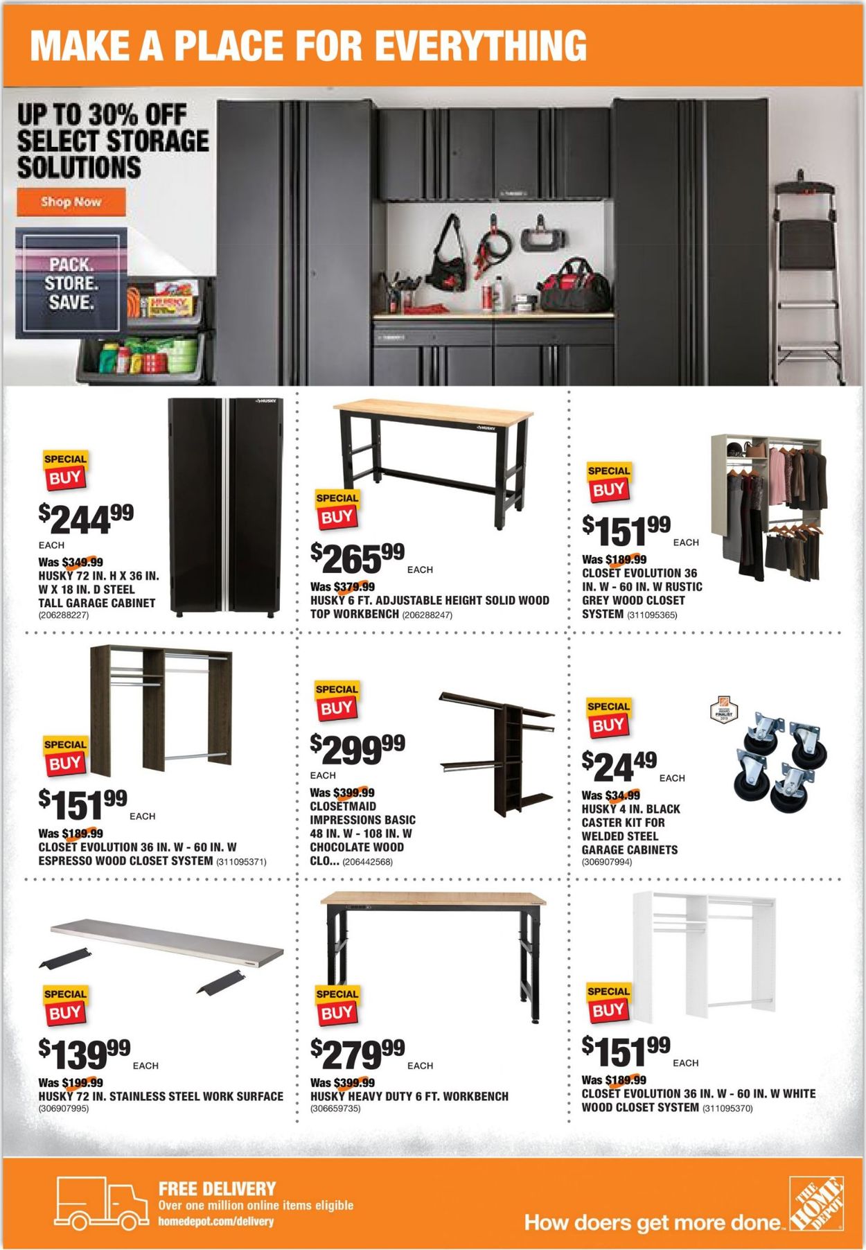 Catalogue Home Depot from 08/13/2020