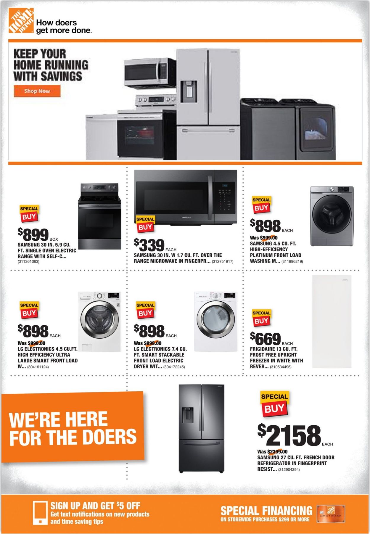 Catalogue Home Depot from 08/20/2020