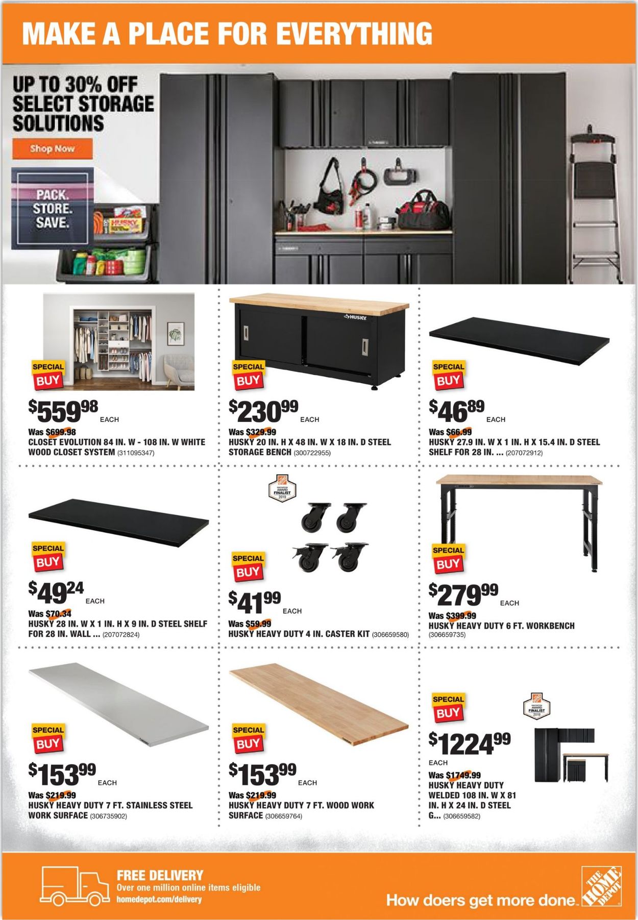 Catalogue Home Depot from 08/20/2020