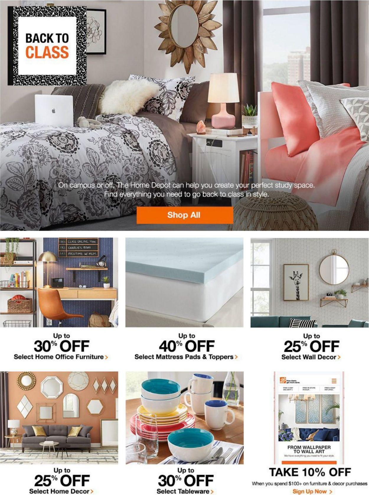 Catalogue Home Depot from 08/20/2020