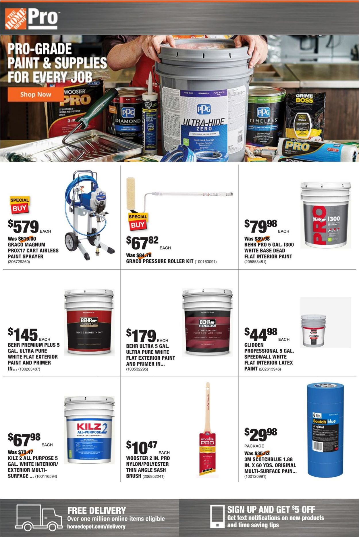 Catalogue Home Depot from 08/17/2020
