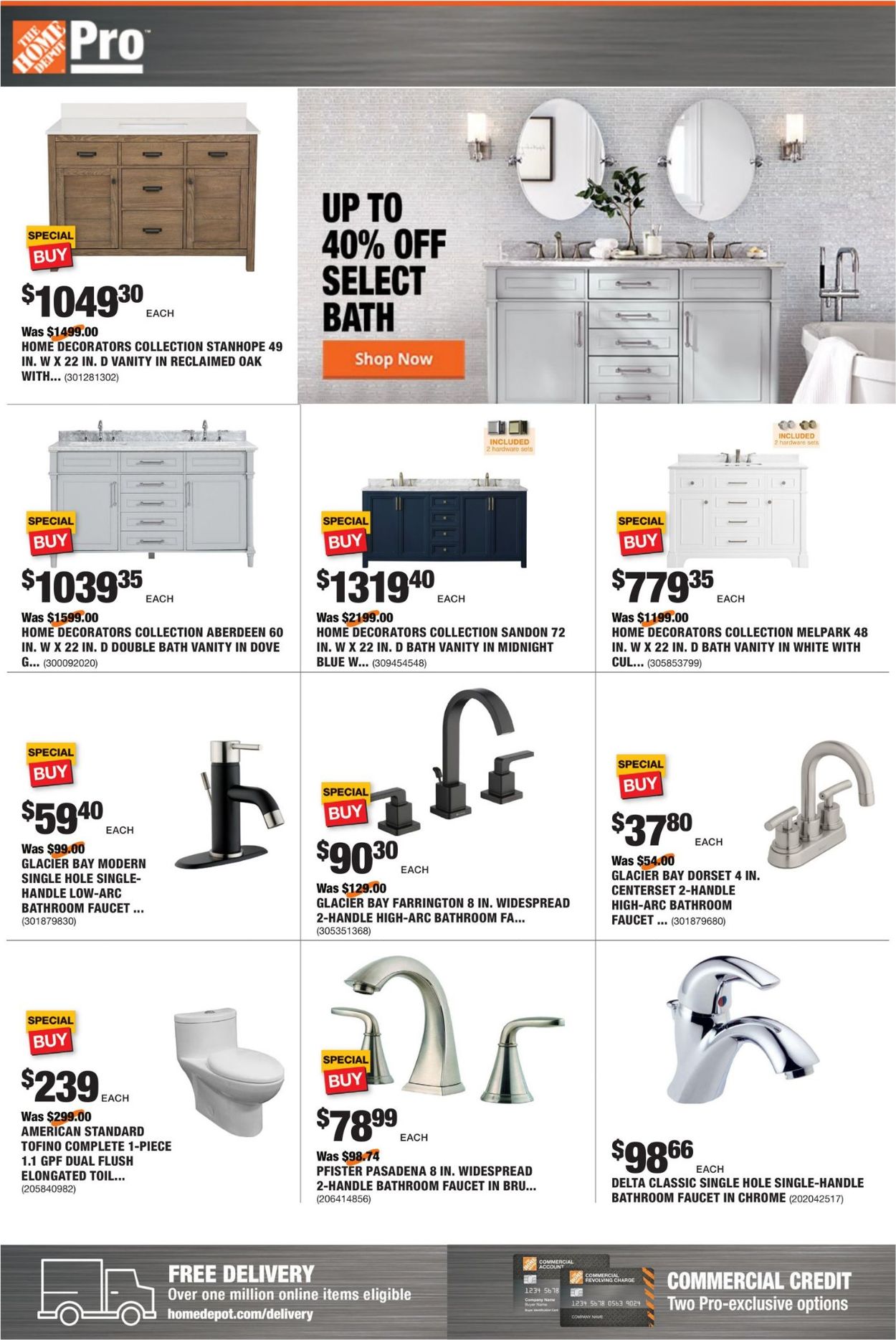 Catalogue Home Depot from 08/24/2020