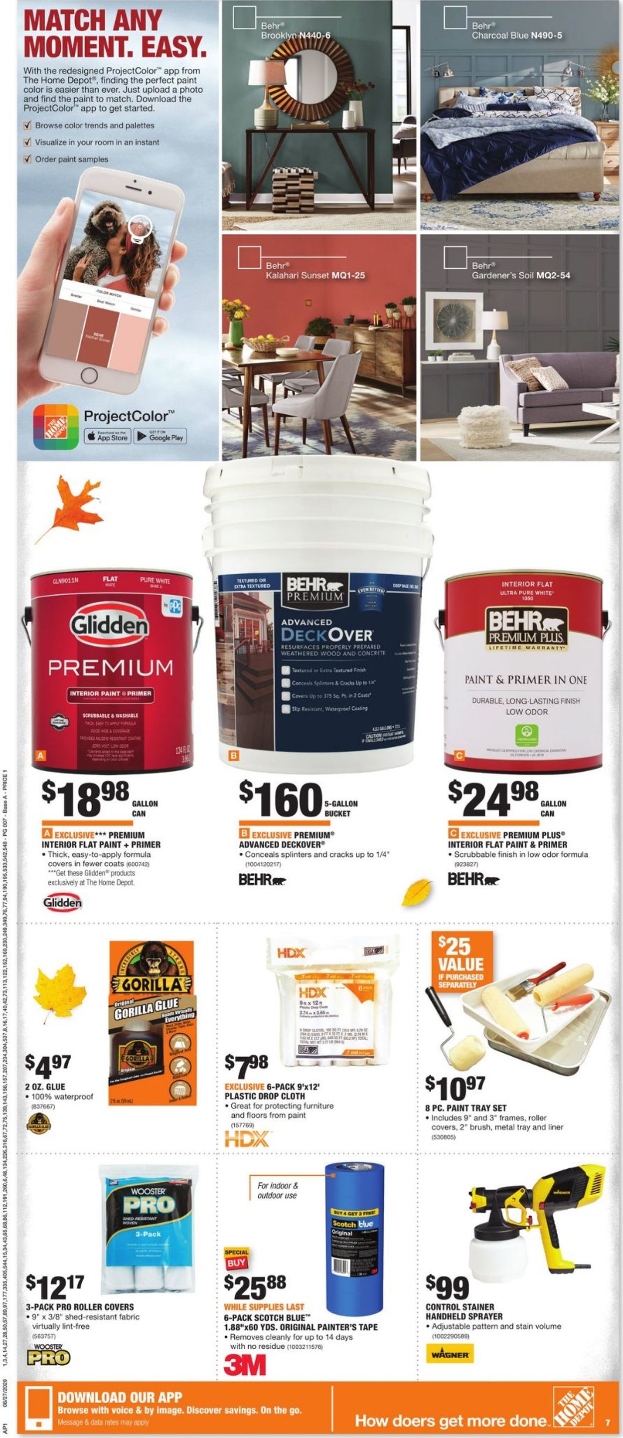 Catalogue Home Depot from 08/27/2020