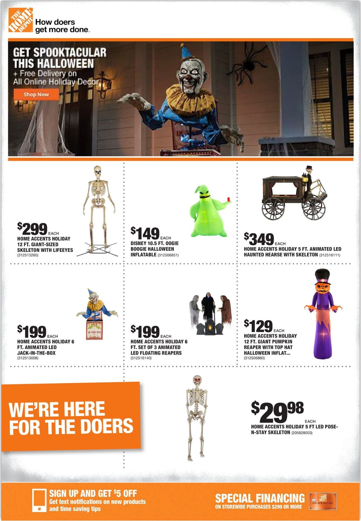 Catalogue Home Depot from 09/08/2020