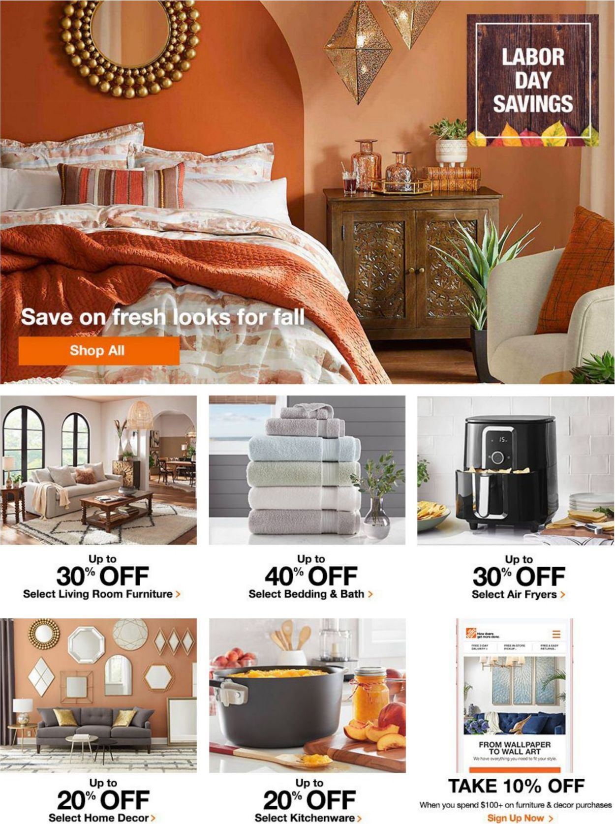 Catalogue Home Depot from 09/10/2020