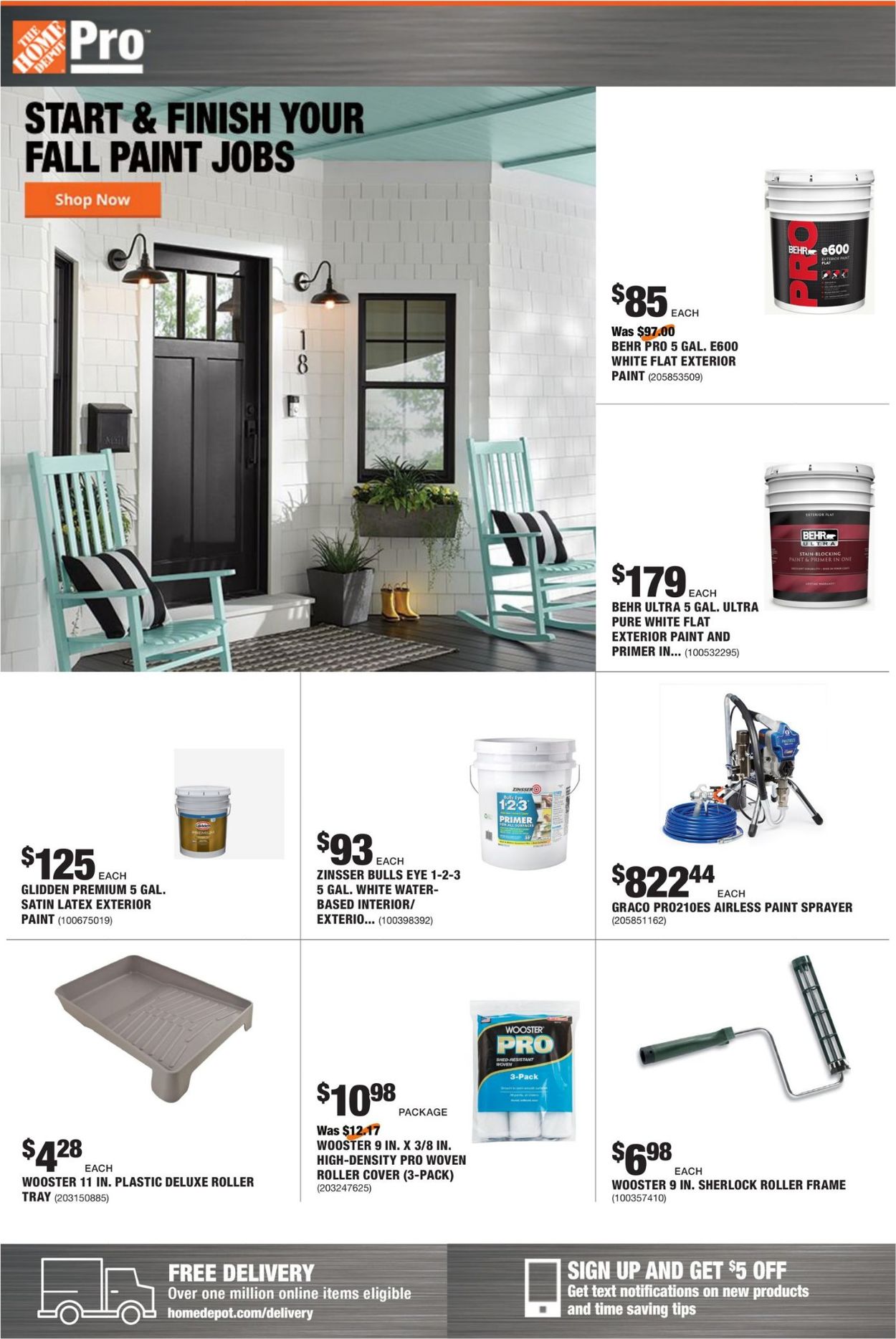 Catalogue Home Depot from 09/07/2020