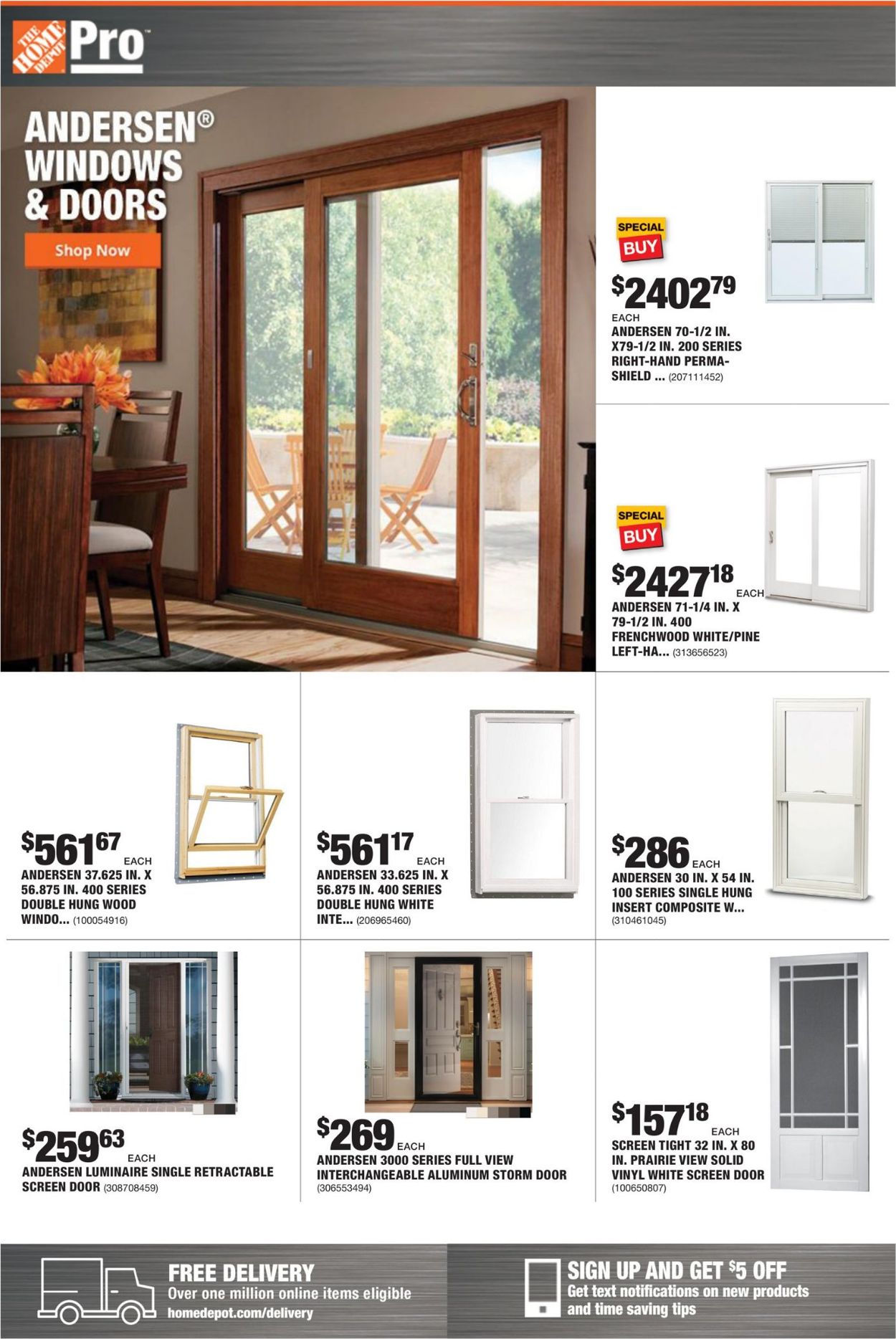 Catalogue Home Depot from 09/14/2020