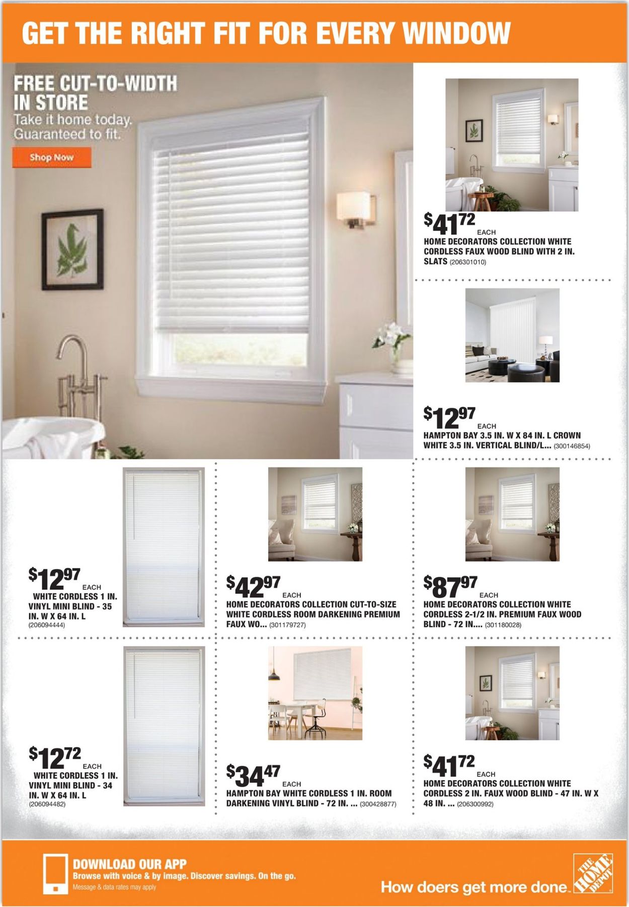 Catalogue Home Depot from 09/24/2020