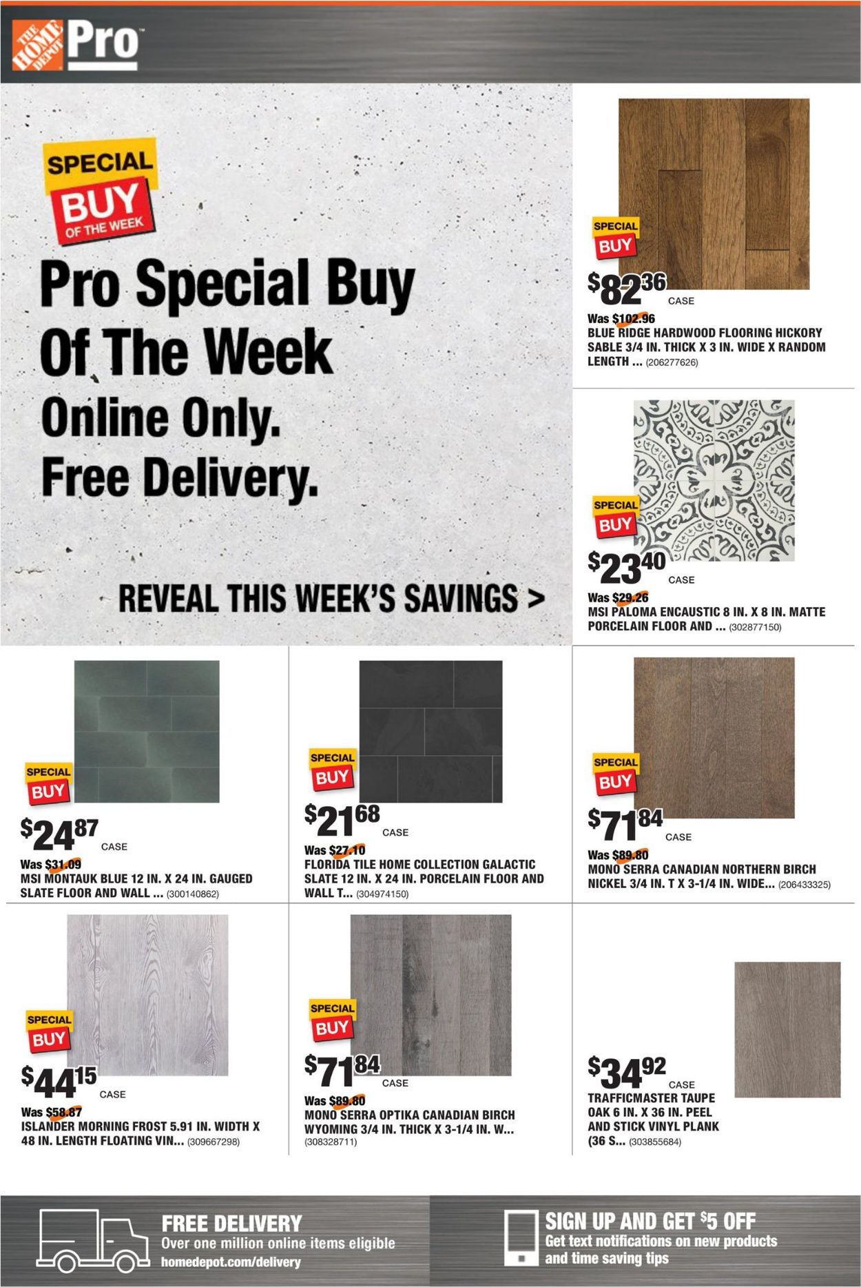 Catalogue Home Depot from 09/21/2020