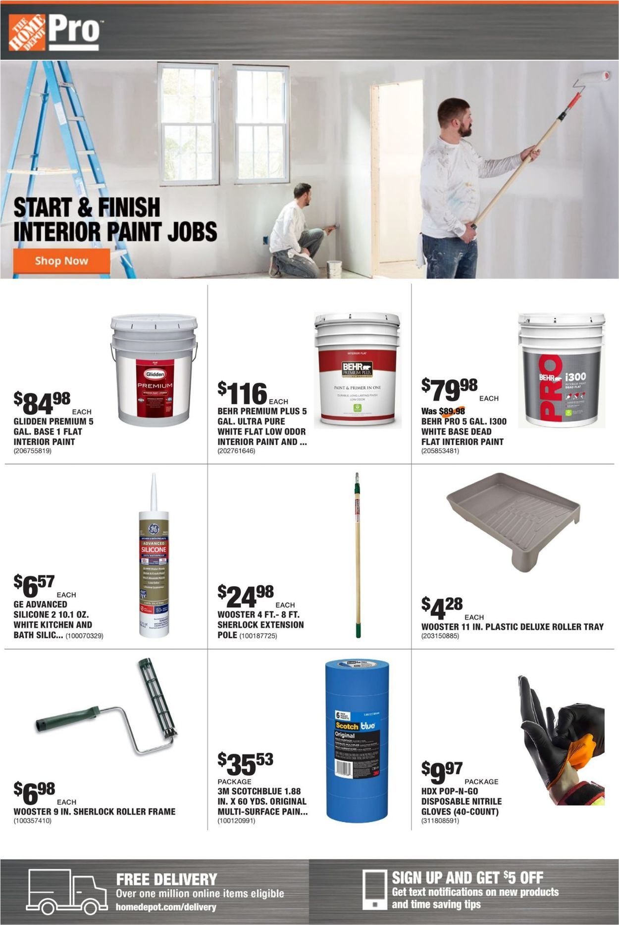 Catalogue Home Depot from 09/21/2020