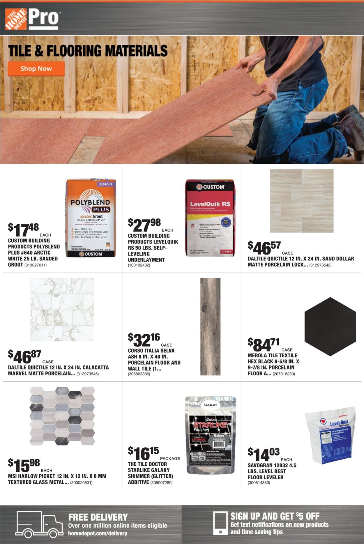 Catalogue Home Depot from 10/05/2020