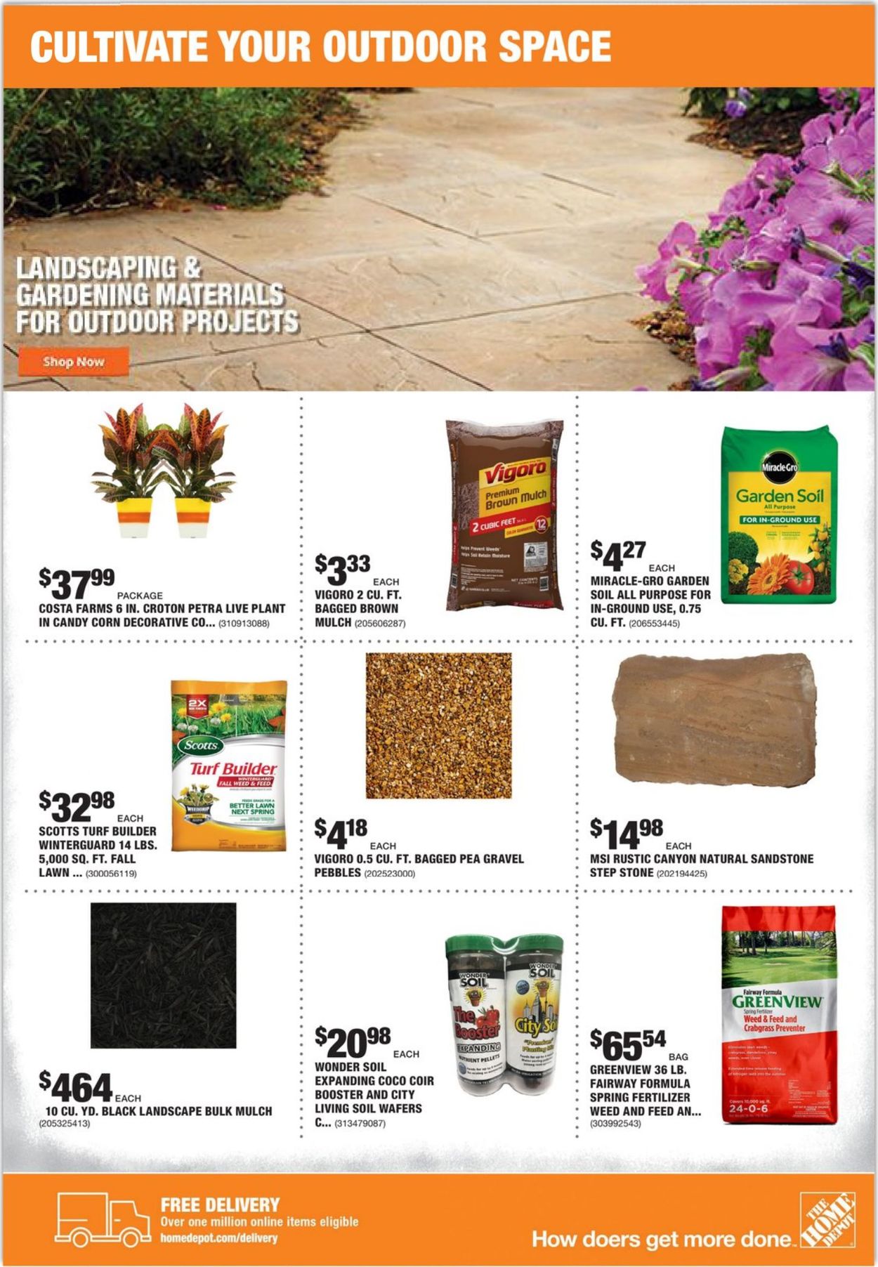 Catalogue Home Depot from 10/08/2020