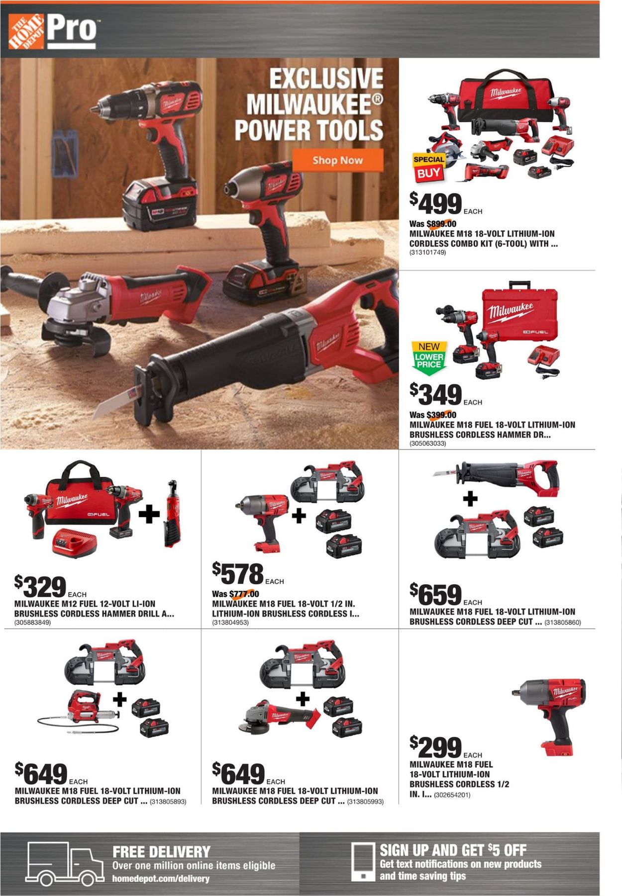 Catalogue Home Depot from 10/12/2020